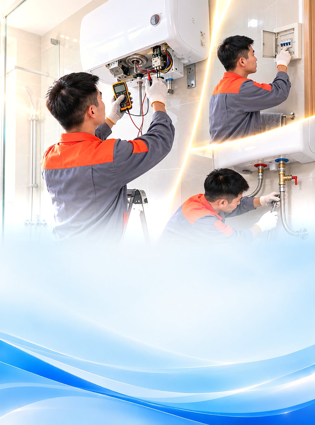 Thợ Điện Nước Bách Khoa sửa bình nóng lạnh tại nhà Hà Nội