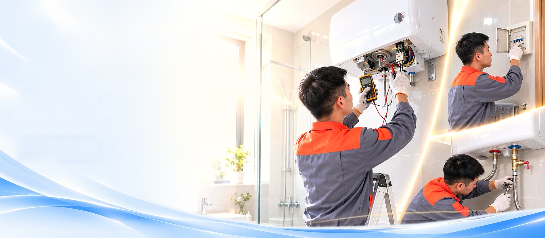 Thợ Điện Nước Bách Khoa sửa bình nóng lạnh tại nhà Hà Nội