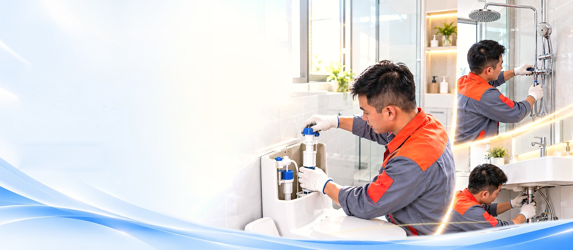 Thợ Điện Nước Bách Khoa sửa thiết bị vệ sinh tại nhà Hà Nội