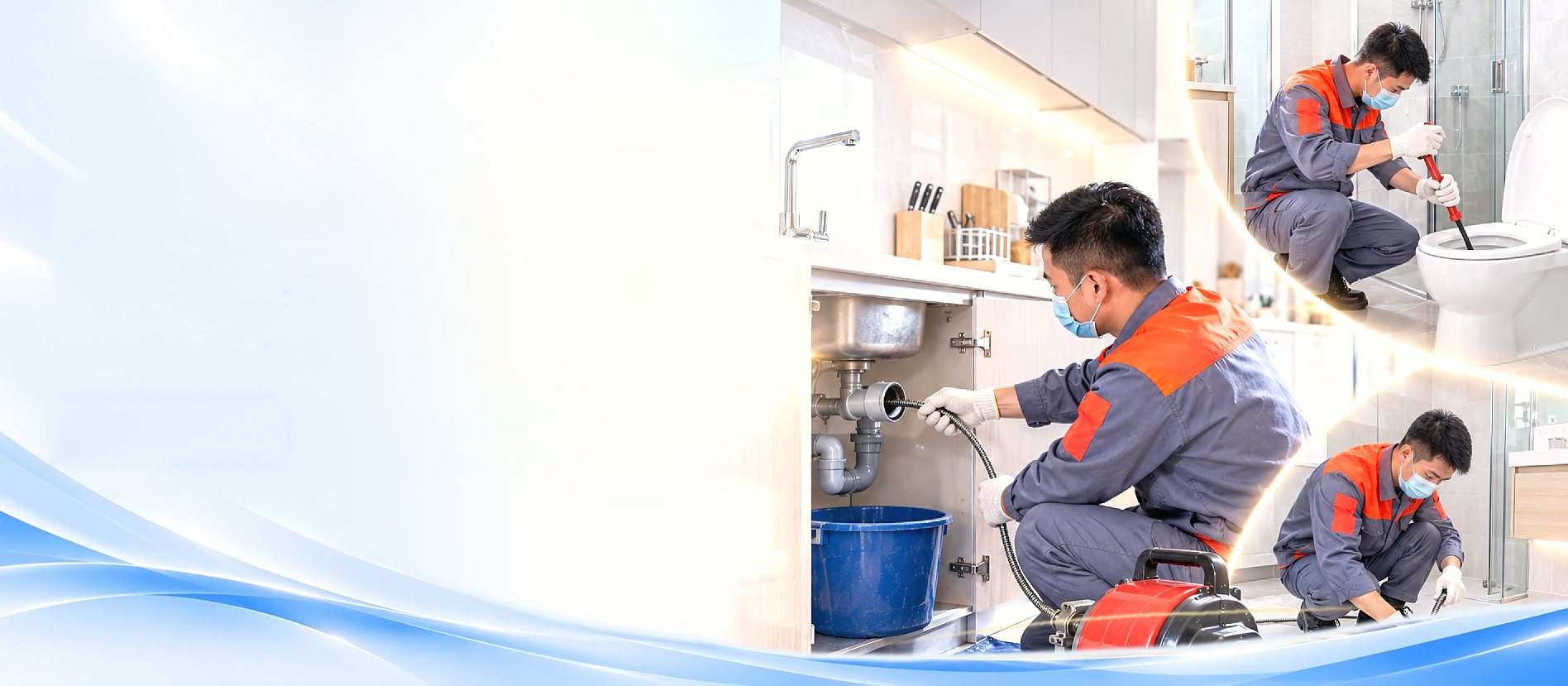 Thợ Điện Nước Bách Khoa thông tắc cống, bồn cầu, chậu rửa tại Hà Nội