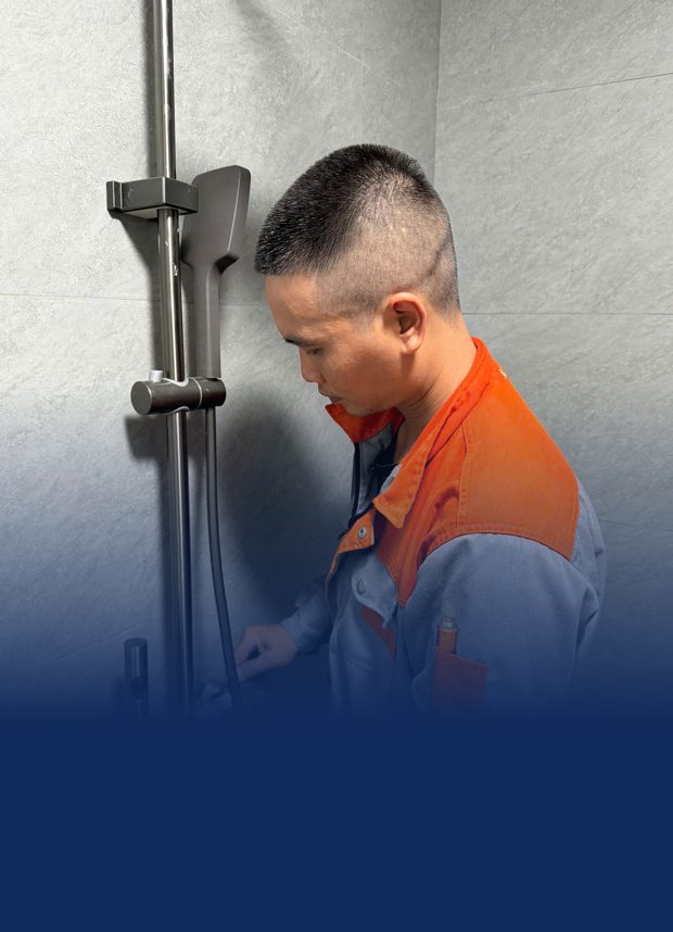 Lắp sen tắm, sen cây