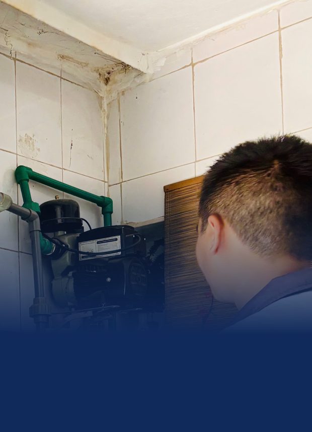 Sửa máy bơm tăng áp